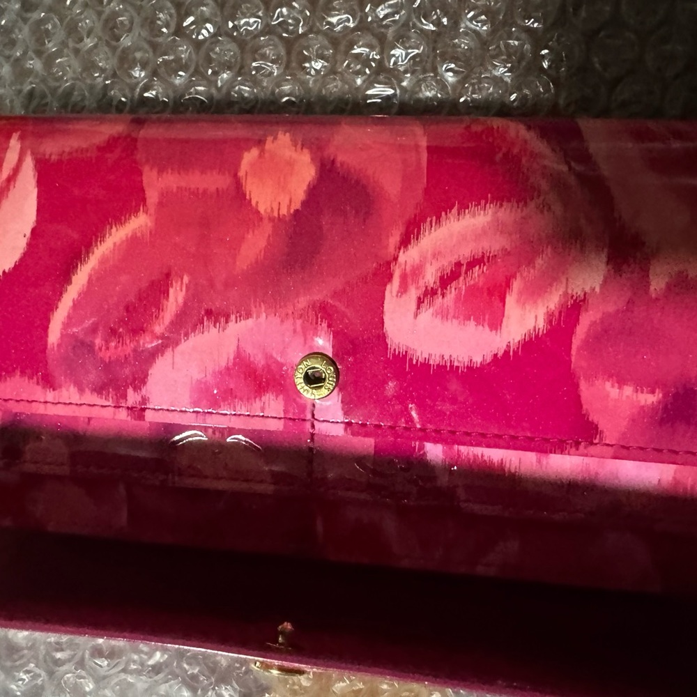 Louis Vuitton Vernis Ikat Flower Floral Pattern Long Wallet - Picture 10 of 15